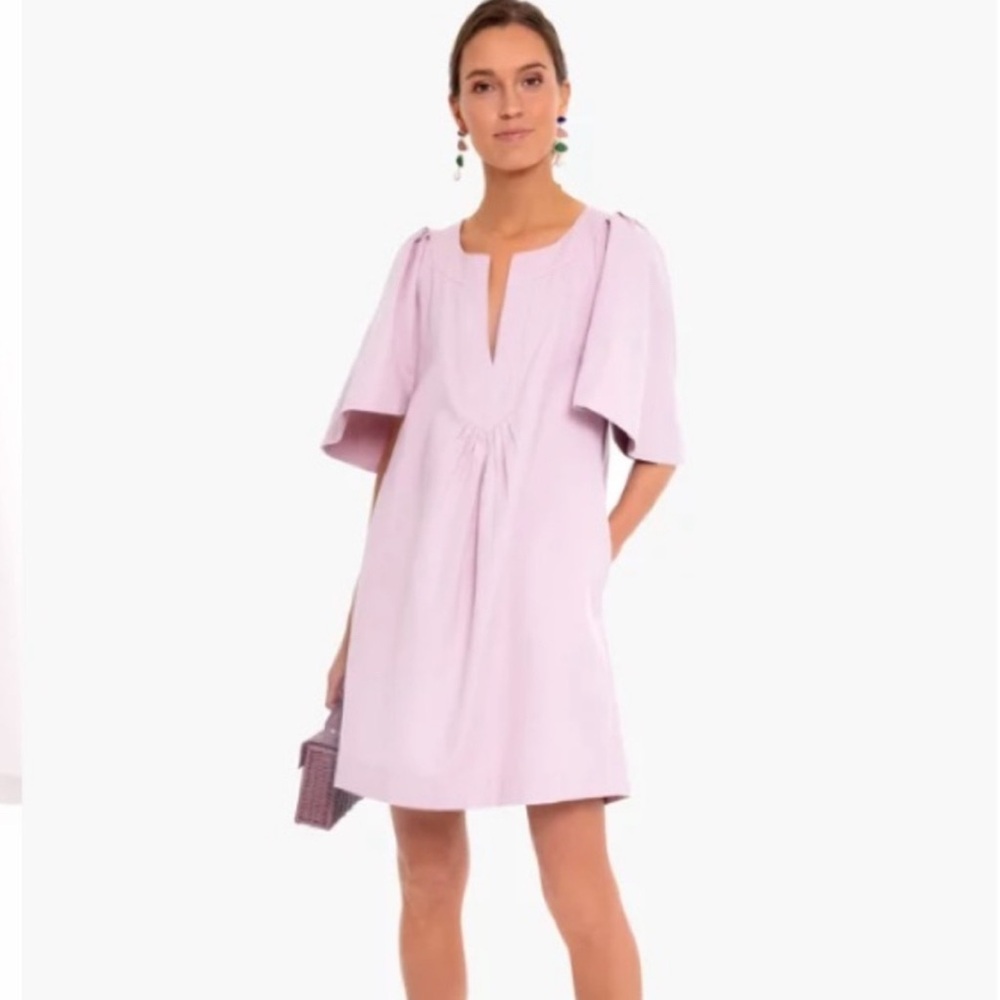 Pomander Place Tuckernuck Women's Lilac Finley Flutter Sleeve Dress